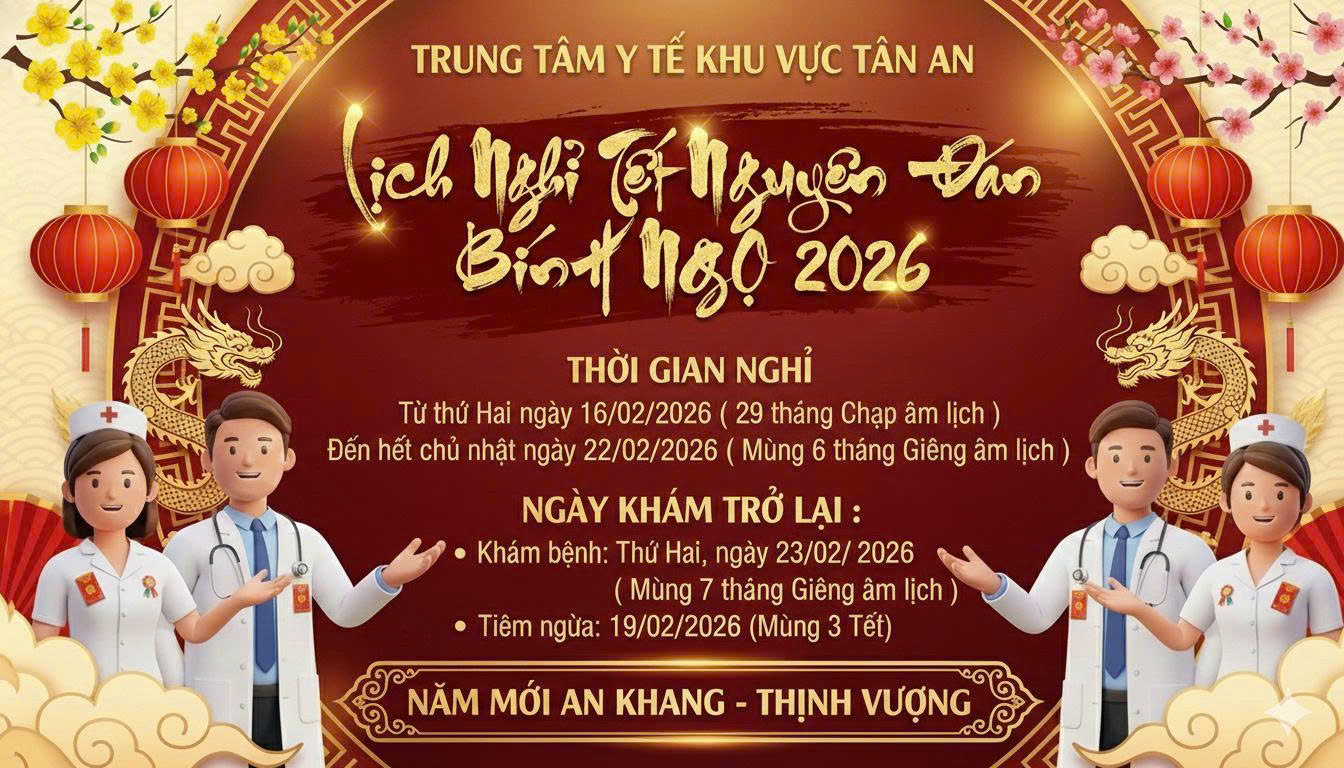 LỊCH NGHỈ TẾT